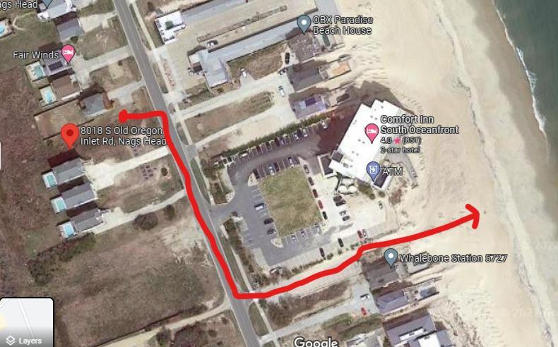 8018 Beach Rd, Semi-Oceanfront, Pool/Hot Tub Nags Head Buitenkant foto