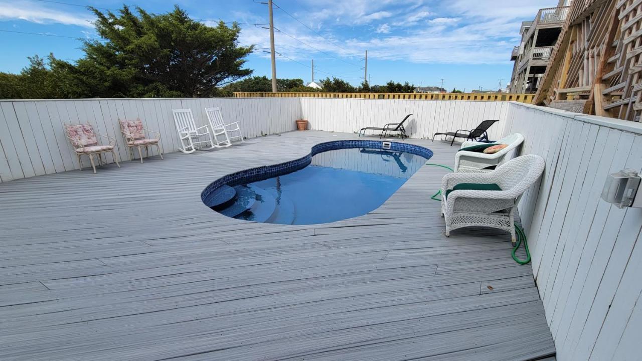8018 Beach Rd, Semi-Oceanfront, Pool/Hot Tub Nags Head Buitenkant foto